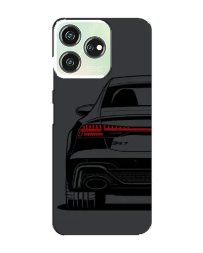 Чехол для ZTE Blade V50 Design с картинкой «Задняя часть Audi — арт»