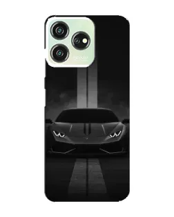 Чехол для ZTE Blade V50 Design с картинкой «Lamborghini симметрия дорог»