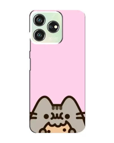 Чехол для ZTE Blade V50 Design с картинкой «Pusheen и печенье» Чехол для ZTE Blade V50 Design с картинкой «Pusheen и печенье»