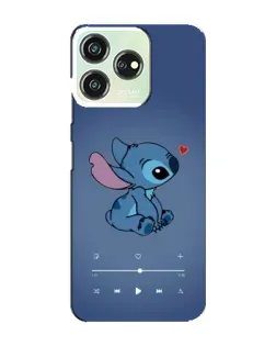 Чехол для ZTE Blade V50 Design с картинкой «Музыкальный Stitch»
