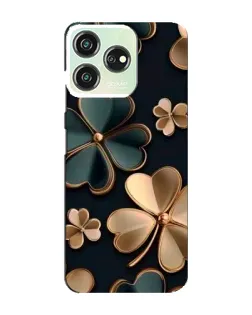 Чехол для ZTE Blade V50 Design с картинкой «Клевер в золоте» Чехол для ZTE Blade V50 Design с картинкой «Клевер в золоте»