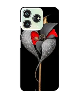 Чехол для ZTE Blade V50 Design с картинкой «Серебряный фантазийный цветок» Чехол для ZTE Blade V50 Design с картинкой «Серебряный фантазийный цветок»