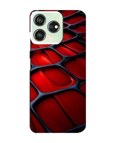 Чехол для ZTE Blade V50 Design с картинкой «Красная глянцевая сетка» Чехол для ZTE Blade V50 Design с картинкой «Красная глянцевая сетка»
