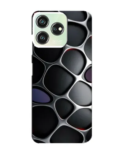 Чехол для ZTE Blade V50 Design с картинкой «Объемная темная решетка» Чехол для ZTE Blade V50 Design с картинкой «Объемная темная решетка»
