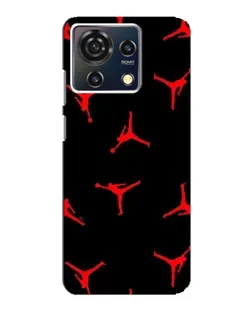 Чехол для ZTE Blade V50 Vita с картинкой «Jordan Red Pattern» Чехол для ZTE Blade V50 Vita с картинкой «Jordan Red Pattern»