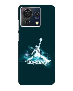 Чехол для ZTE Blade V50 Vita с картинкой «Jordan Blue Fire» Чехол для ZTE Blade V50 Vita с картинкой «Jordan Blue Fire»