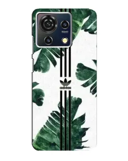 Чехол для ZTE Blade V50 Vita с картинкой «Пальмовые листья адидас»