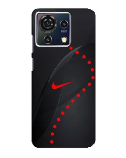 Чехол для ZTE Blade V50 Vita с картинкой «Абстрактный дизайн Nike»