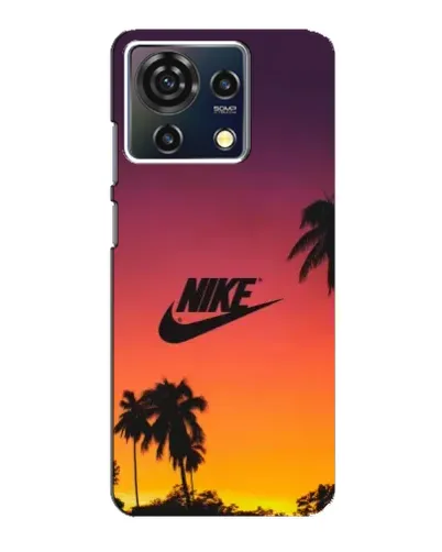 Чехол для ZTE Blade V50 Vita с картинкой «Nike на закате солнца»