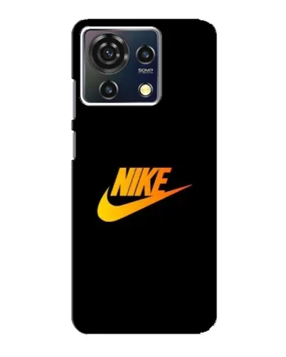 Чехол для ZTE Blade V50 Vita с картинкой «Золотой логотип Nike»