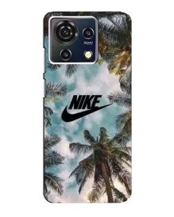 Чехол для ZTE Blade V50 Vita с картинкой «Тропический принт Nike»