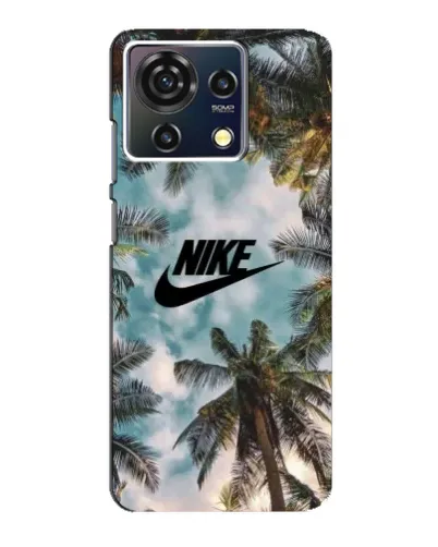 Чехол для ZTE Blade V50 Vita с картинкой «Тропический принт Nike» Чехол для ZTE Blade V50 Vita с картинкой «Тропический принт Nike»