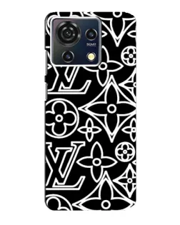 Чехол для ZTE Blade V50 Vita с картинкой «Черно-белый узор LV» Чехол для ZTE Blade V50 Vita с картинкой «Черно-белый узор LV»