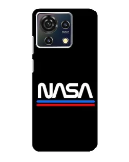 Чехол для ZTE Blade V50 Vita с картинкой «NASA — классика Red Blue» Чехол для ZTE Blade V50 Vita с картинкой «NASA — классика Red Blue»