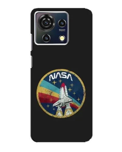 Чехол для ZTE Blade V50 Vita с картинкой «NASA — эмблема миссии» Чехол для ZTE Blade V50 Vita с картинкой «NASA — эмблема миссии»
