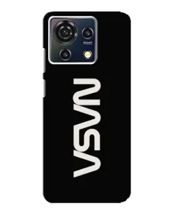 Чехол для ZTE Blade V50 Vita с картинкой «NASA — вертикальный логотип» Чехол для ZTE Blade V50 Vita с картинкой «NASA — вертикальный логотип»