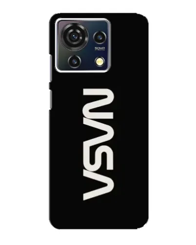 Чехол для ZTE Blade V50 Vita с картинкой «NASA — вертикальный логотип» Чехол для ZTE Blade V50 Vita с картинкой «NASA — вертикальный логотип»