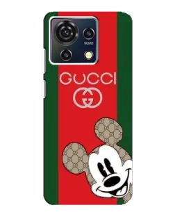 Чехол для ZTE Blade V50 Vita с картинкой «Gucci — полосы и Микки» Чехол для ZTE Blade V50 Vita с картинкой «Gucci — полосы и Микки»