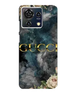 Чехол для ZTE Blade V50 Vita с картинкой «Абстрактные цветы Gucci» Чехол для ZTE Blade V50 Vita с картинкой «Абстрактные цветы Gucci»