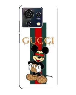 Чехол для ZTE Blade V50 Vita с картинкой «Микки Маус Gucci — полосы» Чехол для ZTE Blade V50 Vita с картинкой «Микки Маус Gucci — полосы»