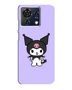 Чехол для ZTE Blade V50 Vita с картинкой «Kuromi — нежный фиолетовый»