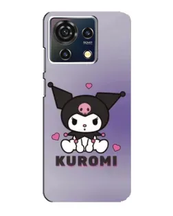 Чехол для ZTE Blade V50 Vita с картинкой «Kuromi — фиолетовый арт»