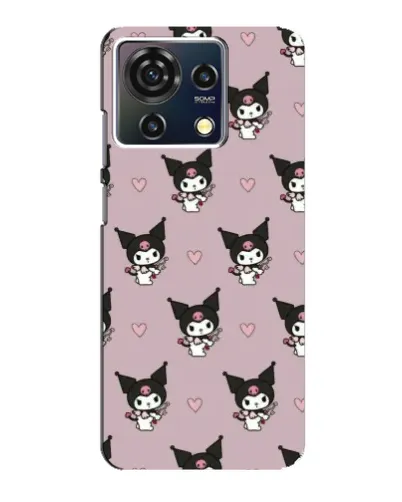 Чехол для ZTE Blade V50 Vita с картинкой «Kuromi — ночной сон»