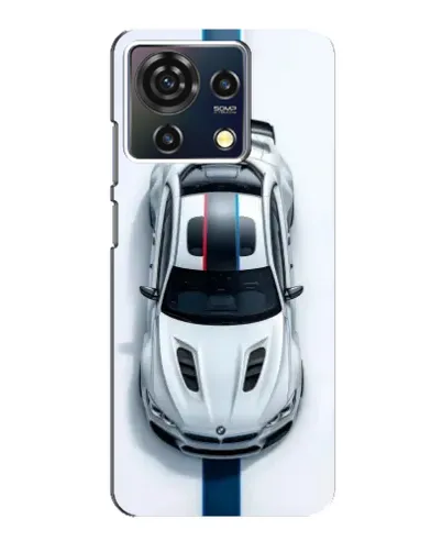 Чехол для ZTE Blade V50 Vita с картинкой «Вид сверху — BMW M»