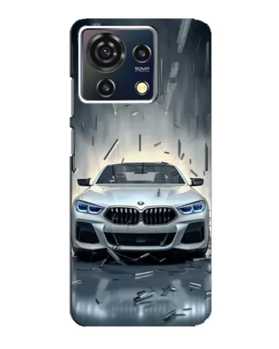 Чехол для ZTE Blade V50 Vita с картинкой «BMW в свете фар»