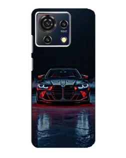 Чехол для ZTE Blade V50 Vita с картинкой «BMW на мокрой дороге»