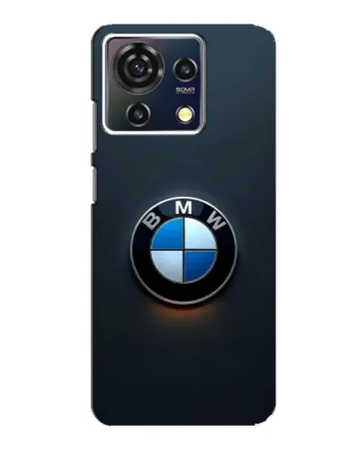 Чехол для ZTE Blade V50 Vita с картинкой «Логотип BMW — минимализм»