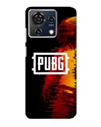 Чехол для ZTE Blade V50 Vita с картинкой «Яркий логотип PUBG»