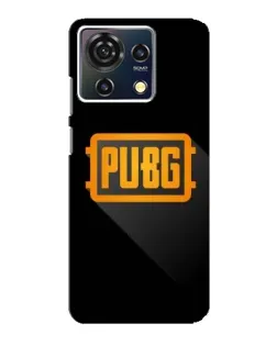 Чехол для ZTE Blade V50 Vita с картинкой «PUBG — рамка лого»