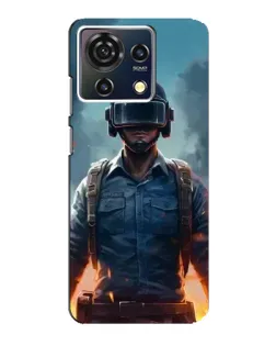 Чехол для ZTE Blade V50 Vita с картинкой «PUBG — реалистичный герой»
