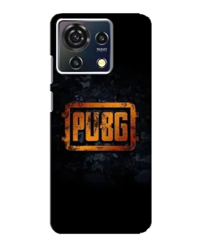 Чехол для ZTE Blade V50 Vita с картинкой «PUBG — золотой логотип»