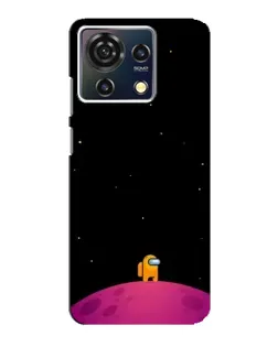 Чехол для ZTE Blade V50 Vita с картинкой «Одинокий герой на планете» Чехол для ZTE Blade V50 Vita с картинкой «Одинокий герой на планете»