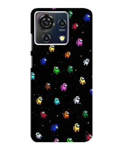 Чехол для ZTE Blade V50 Vita с картинкой «Экипаж Among Us»