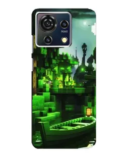 Чехол для ZTE Blade V50 Vita с картинкой «Minecraft лесной пейзаж» Чехол для ZTE Blade V50 Vita с картинкой «Minecraft лесной пейзаж»