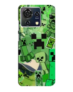 Чехол для ZTE Blade V50 Vita с картинкой «Криперы Minecraft» Чехол для ZTE Blade V50 Vita с картинкой «Криперы Minecraft»