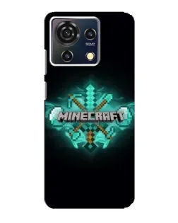 Чехол для ZTE Blade V50 Vita с картинкой «Minecraft Diamond лого» Чехол для ZTE Blade V50 Vita с картинкой «Minecraft Diamond лого»
