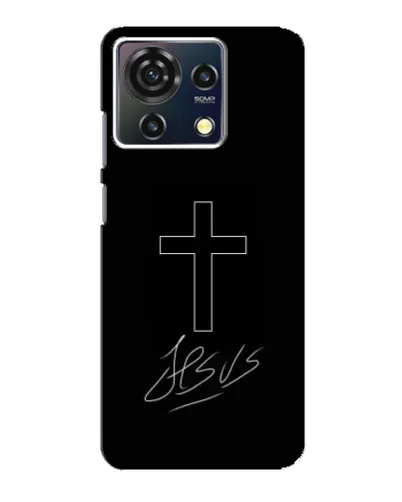 Чехол для ZTE Blade V50 Vita с картинкой «Графический крест Jesus» Чехол для ZTE Blade V50 Vita с картинкой «Графический крест Jesus»