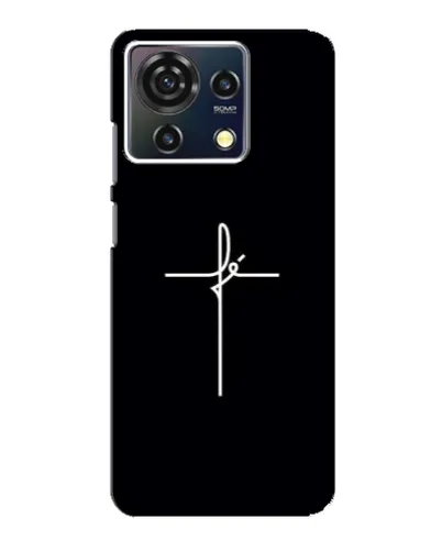 Чехол для ZTE Blade V50 Vita с картинкой «Тонкий крест» Чехол для ZTE Blade V50 Vita с картинкой «Тонкий крест»