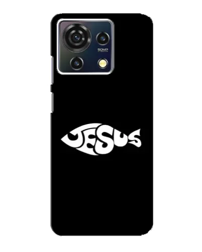 Чехол для ZTE Blade V50 Vita с картинкой «Рыба Jesus» Чехол для ZTE Blade V50 Vita с картинкой «Рыба Jesus»