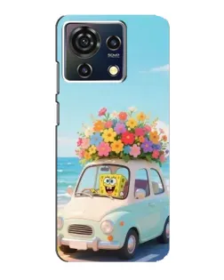 Чехол для ZTE Blade V50 Vita с картинкой «Автомобильное путешествие»