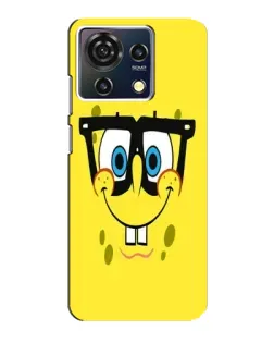 Чехол для ZTE Blade V50 Vita с картинкой «Минималистичный Спанч Боб» Чехол для ZTE Blade V50 Vita с картинкой «Минималистичный Спанч Боб»
