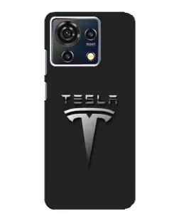 Чехол для ZTE Blade V50 Vita с картинкой «Стальной логотип Tesla» Чехол для ZTE Blade V50 Vita с картинкой «Стальной логотип Tesla»