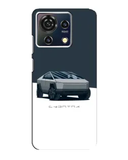 Чехол для ZTE Blade V50 Vita с картинкой «Серебристый Cybertruck Tesla» Чехол для ZTE Blade V50 Vita с картинкой «Серебристый Cybertruck Tesla»