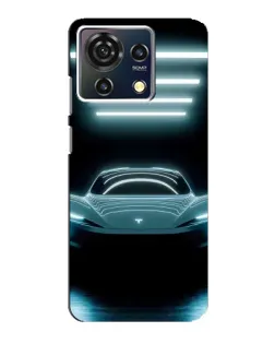 Чехол для ZTE Blade V50 Vita с картинкой «Tesla в неоне» Чехол для ZTE Blade V50 Vita с картинкой «Tesla в неоне»
