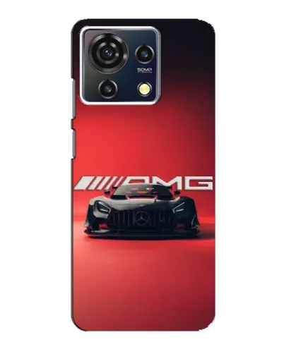 Чехол для ZTE Blade V50 Vita с картинкой «Mercedes AMG — красная линия»