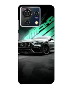 Чехол для ZTE Blade V50 Vita с картинкой «Темный Mercedes AMG»